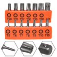 thumbnail image 3 of Lefu 14pcs Set 25mm Torx Screwdriver Bits with Hole T5-T40 Electric Screw Driver, 3 of 8