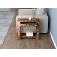 thumbnail image 3 of Safdie & Co. Accent Table 24L Brown Reclaimed Wood 1 Drawer 1 Shelf, 3 of 4