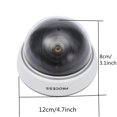 thumbnail image 5 of Dummy Dome CCTV Camera Outdoor Indoor Fake CCTV Security Camera Hemispherical Flashing LED Simulation Camera, 5 of 5