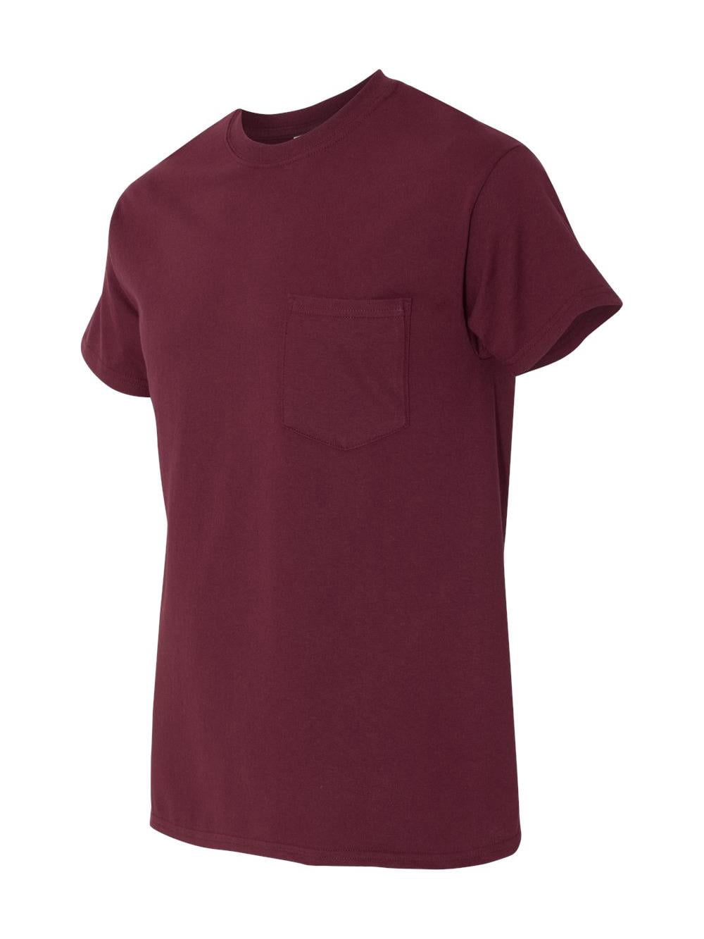 Heavy Cotton T-Shirt with a Pocket - 5300