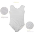 thumbnail image 5 of Maillot de Bain une Pièce pour Filles 3-14 Col en V Maillot Sans Manches, 5 of 5