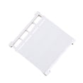 thumbnail image 1 of Decodeary 1 pc Adjustable Closet Organizer Storage Shelf Wall Mounted Kitchen Rack Space Saving Wardrobe Shelves Cabinet white 50-80cm, 1 of 6