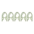 thumbnail image 1 of Clearance! 5Pcs Travel Foldable Hangers Update Portable Plastic Hanger Travel Accessories Must Haves Clothes Drying Rack Folding Hanger for Traveling Camping Flying Rv Cruise Suitcase One Size Green, 1 of 7