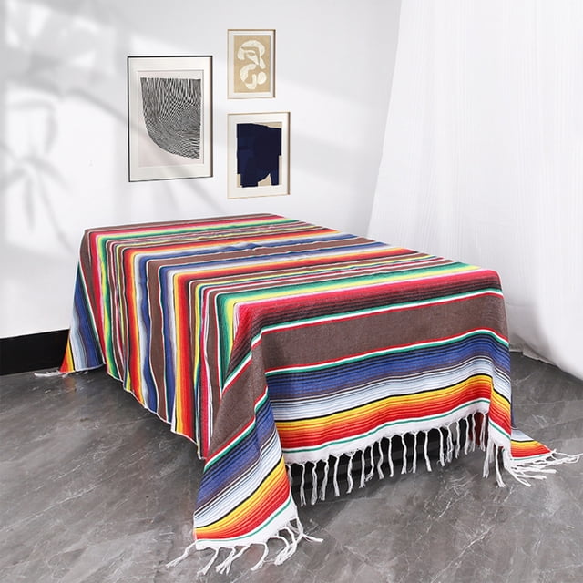 Picnic Tables for Outdoors,Tablecloth Table Runner Multifunctional Woven Blanket Conditioning Blanket Camping Blanket Picnic Blanket Suitable for Home Outdoor School Office