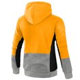 thumbnail image 3 of Yuyuzo Men Pullover Sweatshirts Long Sleeve Drawstring Hooded Sports Solid Color Patchwork Hoodies for Men, 3 of 3