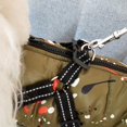 thumbnail image 4 of Dog Coat with Harness Winter Dog Coat Fleece Dog Jacket Waterproof Dog Coat Zipper Dog Jacket Puppy Coat with Reflective Harness for All Dogs Green Large, 4 of 11