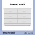 thumbnail image 3 of Storkcraft Brookside 6-Drawer Double Dresser, 3 of 8