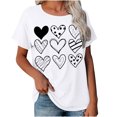 thumbnail image 1 of Cadeaux de la Saint-Valentin pour Femmes, Imprimé de la Saint-Valentin, Blouses Confortables et à la Mode pour Femmes, 1 of 8