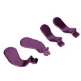 thumbnail image 2 of DEWIN 4 Pcs Palettes de Manette Pièces de Remplacement en Acier Inoxydable pour Manette Xbox One Elite Series 2 Modèle 1797Purple, 2 of 14
