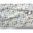 thumbnail image 3 of Soimoi Polyester Crepe Fabric Flower Artistic Fabric Prints by Yard 42 Inch Wide, 3 of 3