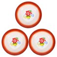 thumbnail image 1 of 3 Pcs Assiette Émaillée Vintage Multifonctionnelle Assiette de Fruits Récipient Alimentaire Vaisselle Motif Aléatoire, 1 of 9