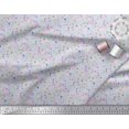 thumbnail image 2 of Soimoi Georgette Viscose Fabric Flower Artistic Print Sewing Fabric Yard 42 Inch Wide, 2 of 3