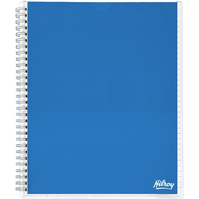 Hilroy® Custom Poly Notebook, Blue