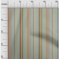 thumbnail image 1 of oneOone Polyester Lycra Fabric Multicolor Stripe Print Fabric BTY 56 Inch Wide, 1 of 1