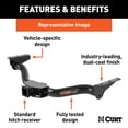 thumbnail image 3 of Curt 13149 Class 3 2 Inch Receiver Trailer Hitch for Select Toyota RAV4 SUV Cars, 3 of 10
