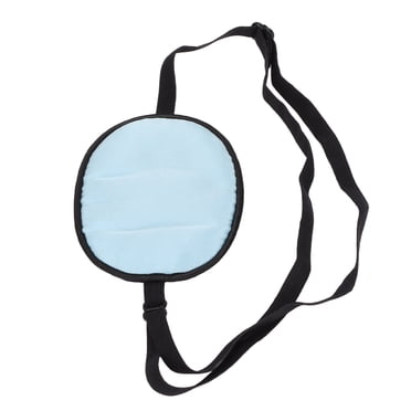 Silk Single Eye Patches, Strabismus Correction Breathable Silk Eye Patches Comfortable Material Small Lightweight  for Home Light Pink,Blue