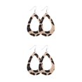 thumbnail image 4 of QualitChoice Leopard Print Earrings Body Decoration Water Drop Ear Dangles Birthday Gift Type 6 2Set, 4 of 6