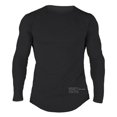 thumbnail image 4 of Pompotops T-shirt à Manches Longues en Coton Extensible pour Hommes Automne Sports Course Grande Taille en Solde, 4 of 8