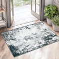thumbnail image 1 of KIRFEIHT Modern Abstract Small Area Rug 2x3 Machine Washable Rug Non Slip Kitchen Rug Stain Resistance Mat for Entryway Low Pile Faux Wool Carpet Indoor Entrance Area Rug Soft Carpet for Pets, 1 of 8