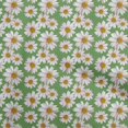 thumbnail image 1 of oneOone Polyester Spandex Green Fabric Floral Sewing Craft Projects Fabric Prints By Yard 56 Inch Wide, 1 of 5