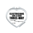 thumbnail image 1 of Personal Electric Switch Preferences Mirror Travel Magnification Portable Handheld Pocket Makeup, 1 of 3