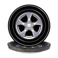 thumbnail image 1 of TIMIFIS Disposable Tableware 24Pcs Racing Party Dinner Tire Track Race Children's Birthday Sports Theme Tableware Set Disposable Decorative Tableware Paper Set Kitchen Appliances, 1 of 4