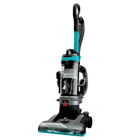 Bissell Cleanview Rewind Aspirateur Vertical Sans Sac avec Cordon Automatique et Baguette Active, 3534, Noir/bleu Sarcelle/gris