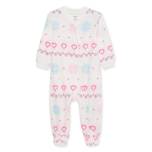 George Baby Girls' Micro Fleece Sleeper