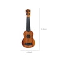 thumbnail image 4 of A 14 Inch Kids Ukulele Guitar Toy Beginner Musical Instrument With 4 Strings Mini Guitar For Early Educational Play For Children, 4 of 7