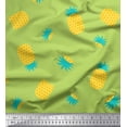 thumbnail image 1 of Soimoi Tissu Popeline de Coton Pin Fruits Tissu Imprimé 1 Yard 56 Inch Wide, 1 of 3
