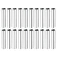 thumbnail image 1 of Unique Bargains Écrou d'Accouplement Rond M4x0,7 Mm 25mm Fileté Connecteur Tige Tube de Tige 20 Pack, 1 of 6