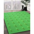 thumbnail image 3 of Ahgly Tapis Rectangulaire Lavable en Machine Intérieur Transitionnel Vert Lime, 5 Pieds x 7 Pieds, 3 of 7
