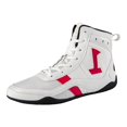 thumbnail image 3 of jinwen Chaussures de Lutte Respirantes Chaussures de Boxe pour Grappling Haltérophilie Exercice Longueur 26cm, 3 of 9