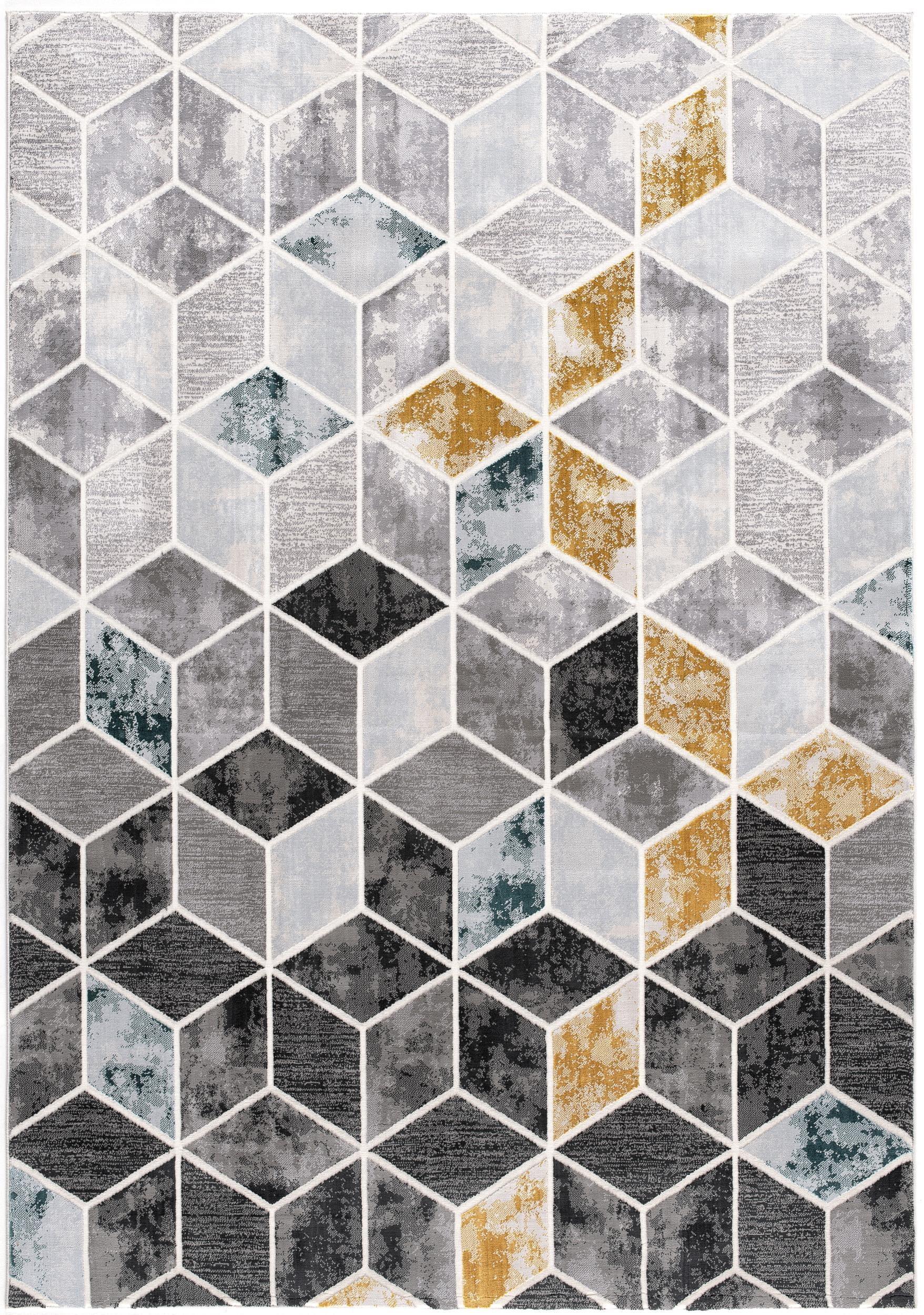 Rug Branch Oasis Collection Tapis géométrique moderne