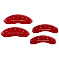 thumbnail image 5 of MGP Caliper Covers 14240SCA5RD Red Brake Covers for 2016-2020 Camaro LT LS RS Engraved with Camaro (Front and Rear, 5 of 5