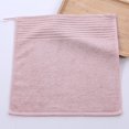 thumbnail image 1 of RKSTN Face Washcloth Solid Color Striped Yarn Soft Absorbent Towel Towel Face Wash Towel Four Sets, 1 of 5