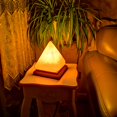 thumbnail image 1 of [Yuexinghui] 1 Lampe Pyramide en Sel à DEL Lampe en Sel de l'Himalaya, 1 of 8
