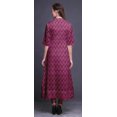 thumbnail image 4 of Bimba Kurtis Indiennes Roses à Chevrons Géométriques Imprimés pour Femmes, Tenue de Fête, Longue Anarkali Kurta Kurti Indienne-Xx-Grand, 4 of 5