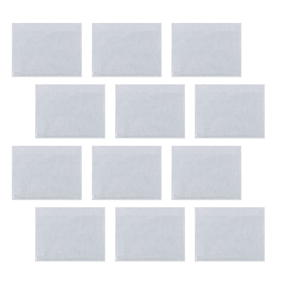 CUITING Porte-Cartes Autocollant, Pochettes pour Photocartes, Poche d'Index Auto-Adhésive, Pince