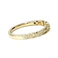 thumbnail image 3 of Bague Empilable de Mariage en Diamants 1/6 Ct en Or Jaune 14 K, 3 of 4
