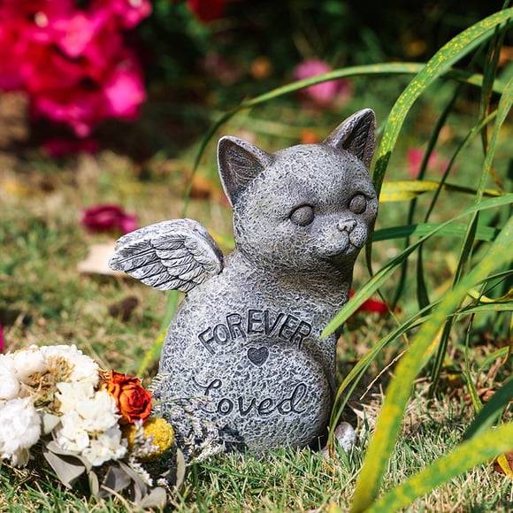 Boovnll Pet Memorial Tombstone Ornament Home Garden Patio Cats Puppy Memorials, Home Decor, Room Decor, Living Room Decor