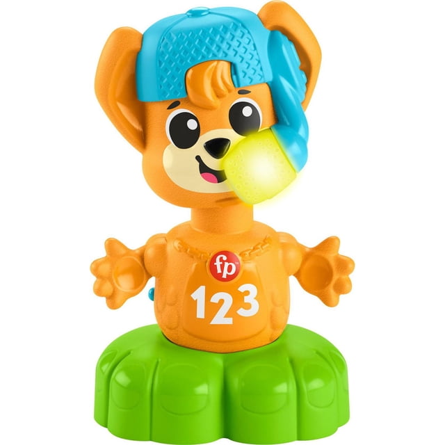 Fisher-Price Link Squad Opposites Fox Baby Learning Toy with Music & Lights, 9+ Months