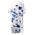 thumbnail image 5 of TJAZFJPA Robe Maxi à Manches Longues Mode Femme Été Style Plage Imprimée Col en V Manches 5/4 Robe Décontractée (1) Robes Tube pour Femmes Robes d'Été Canada, 5 of 5