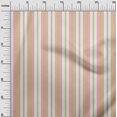 thumbnail image 3 of oneOone Tissu Rayonne Pêche Foncé Rayé Matériel de Robe Tissu Imprimé Tissu au Mètre 56 Pouces de Large-Zt, 3 of 4