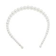 thumbnail image 1 of Exquise Perle Bandeau Réglable Résistant à l'Usure Universel Chic Accessoires de Coiffure Valentines Cadeaux de Jour Diadème pour les Femmes 12mm, Changement Graduel, 1 of 6