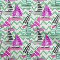 thumbnail image 1 of oneOone Polyester Spandex Sea Green Fabric Beach Craft Projects Decor Fabric Printed By The Yard 56 Inch Wide, 1 of 4