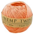 thumbnail image 1 of Boule en Ficelle de Chanvre Corail Tropical 1 mm, 1 of 2