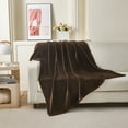 thumbnail image 4 of Mainstays Velvet Plush Throw,size 50X60",Solid Brown Color., 4 of 5