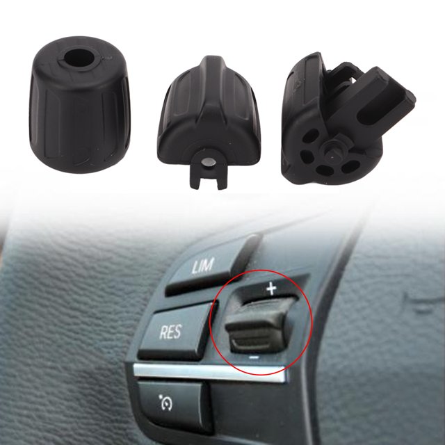 3Pcs Bouton de Commande de Volant Multifonction pour F10 F11 F18 F20 F21 F26