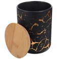 thumbnail image 5 of Tea Storage Jar Ceramic Candy Tea Container Sealed Simple Shaped Tea Holder with Lid, 5 of 5